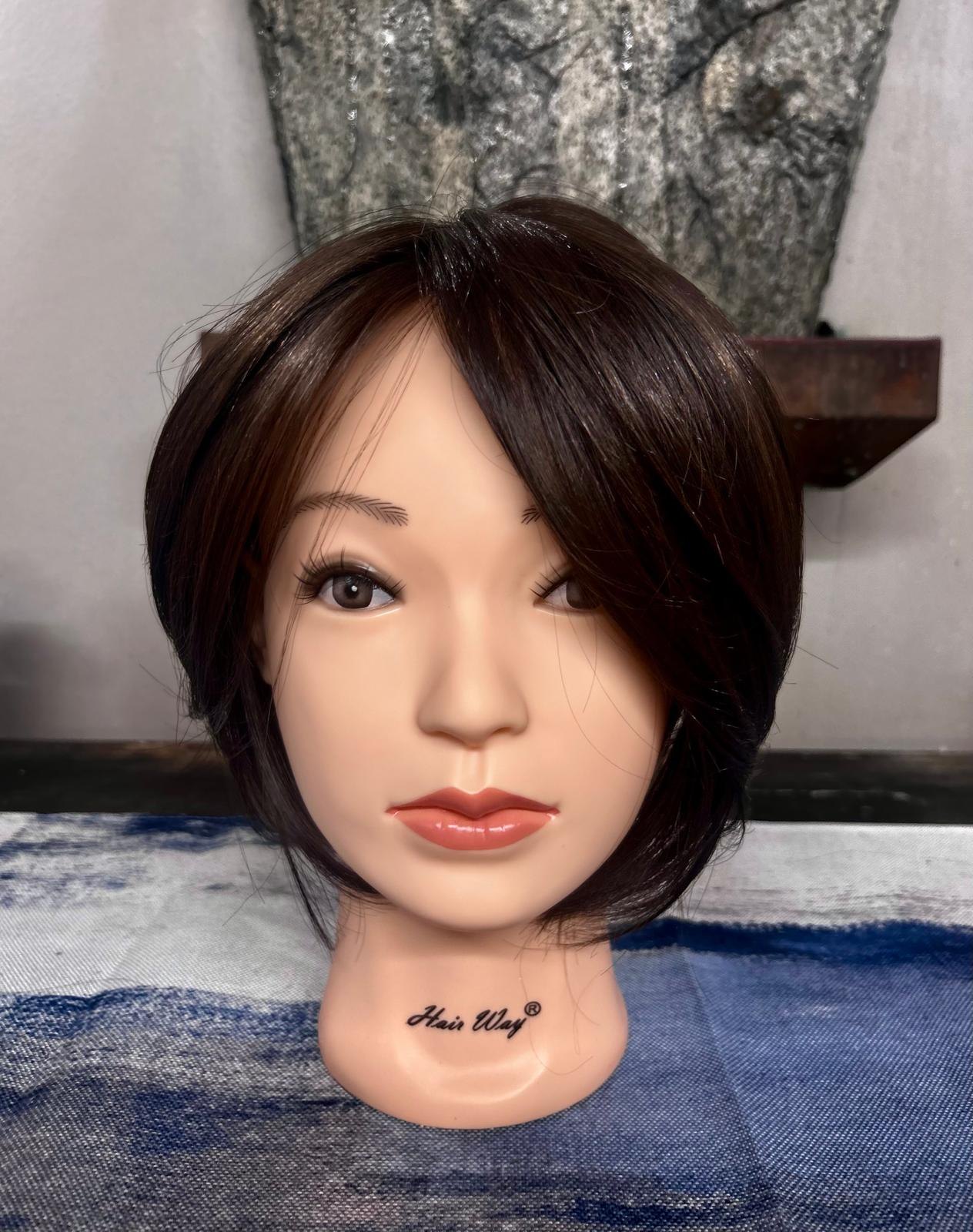 Dark brunette topper