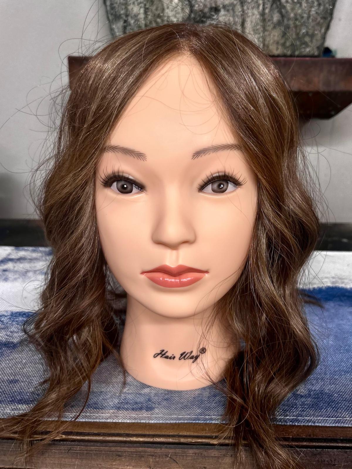 Long wavy bronde topper