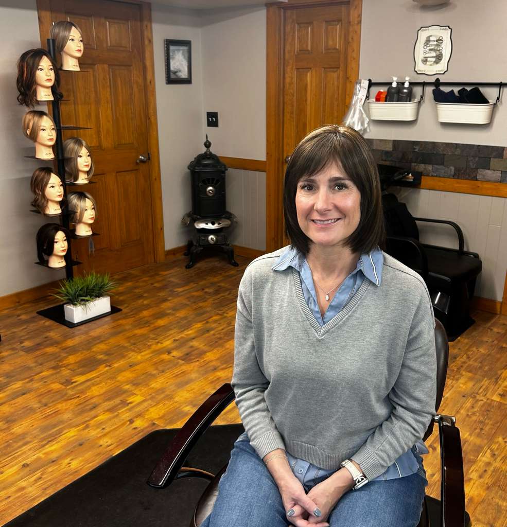 Client with wig — full styled look